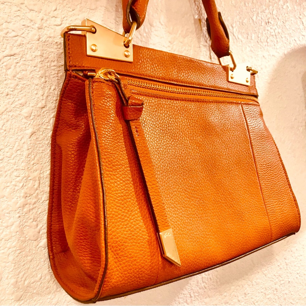 FOLEY + CORINNA Grained Leather Shoulder bag